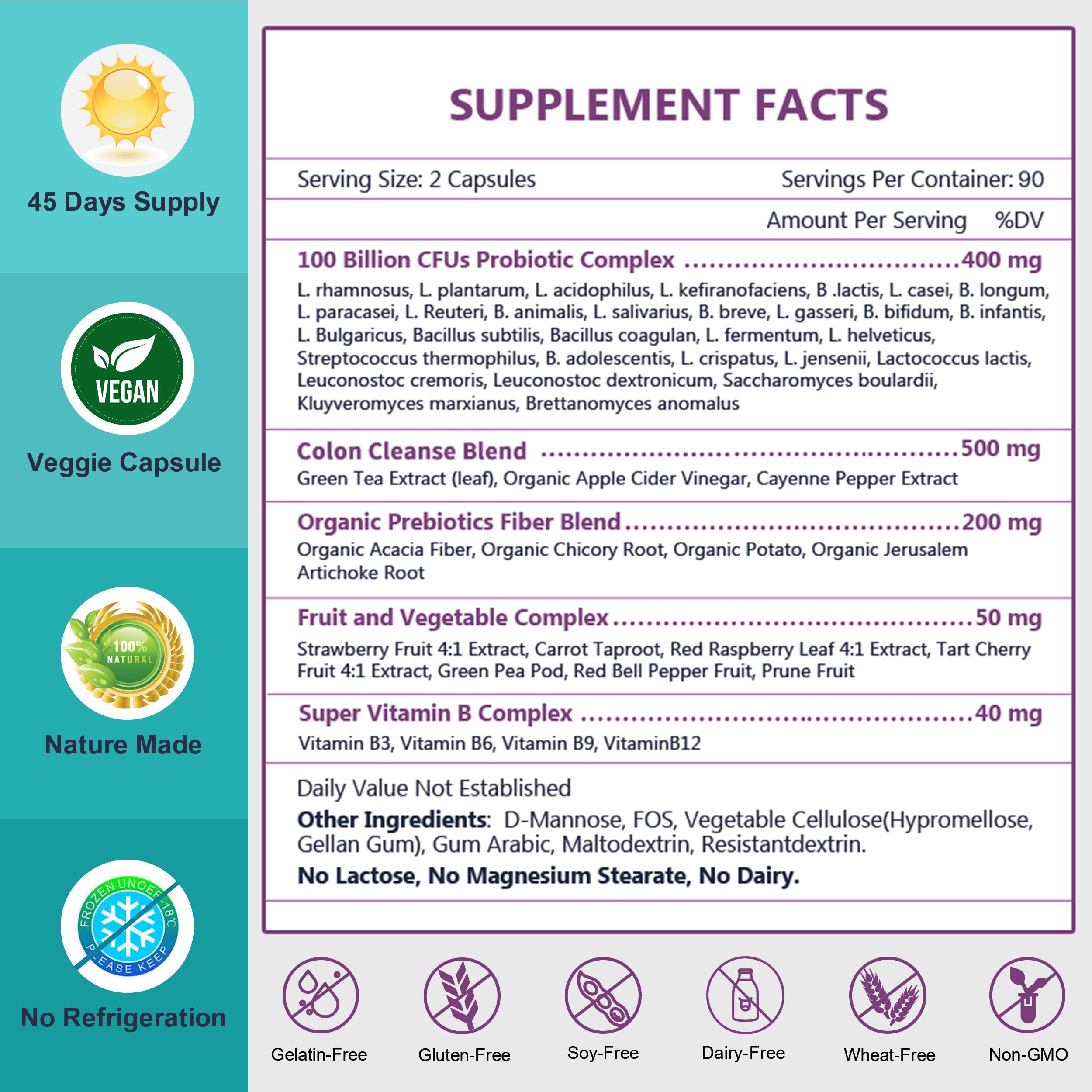 Nature Target Probiotics in daily-life context for routine use