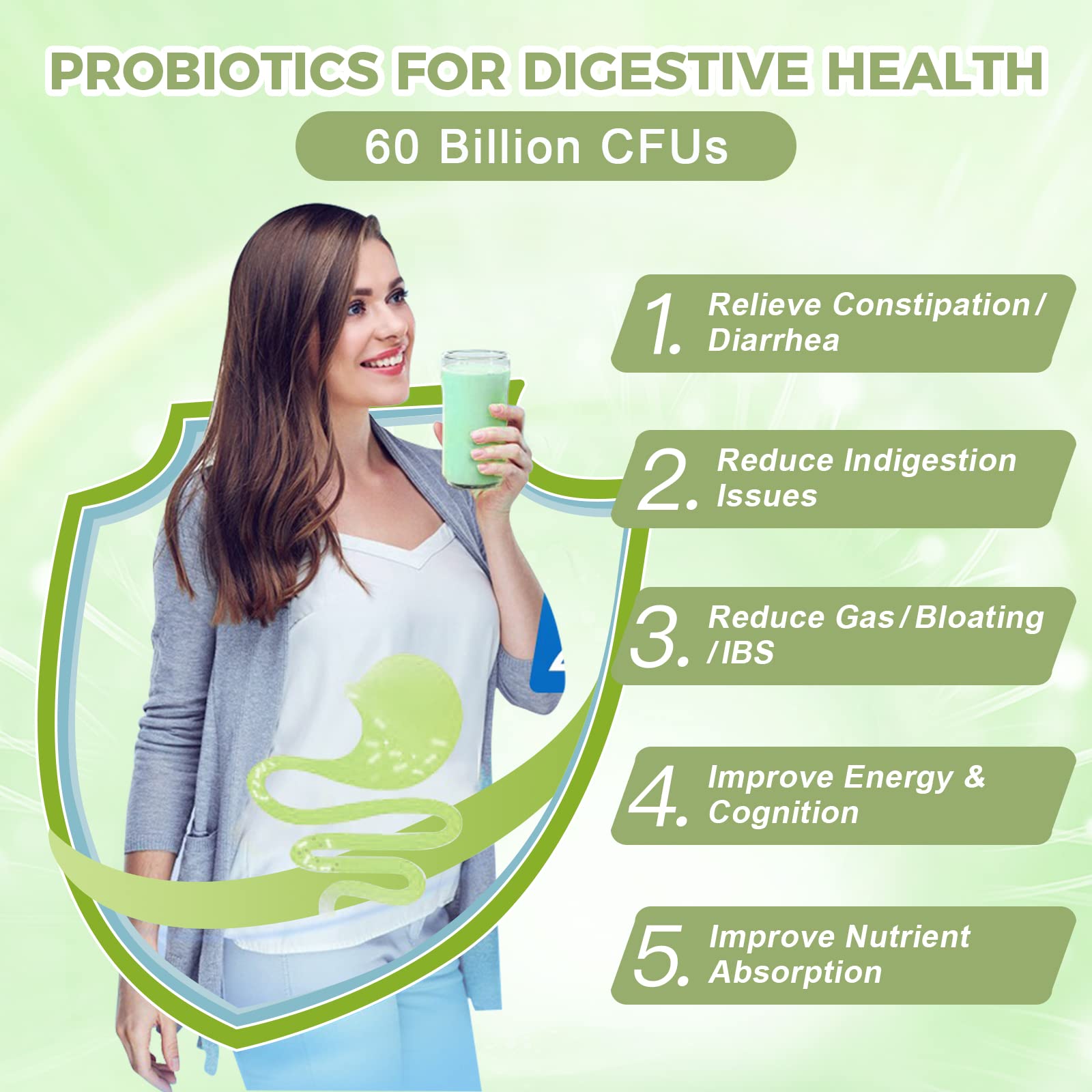 Nature Target Probiotics gluten-free and non-GMO formula