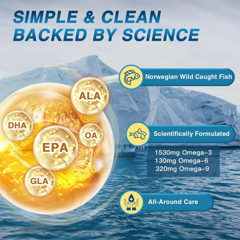 Nature Target Triple Omega 3-6-9 sustainability symbol.