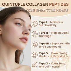 Nature Target vanilla collagen tub on kitchen counter in a bright setting