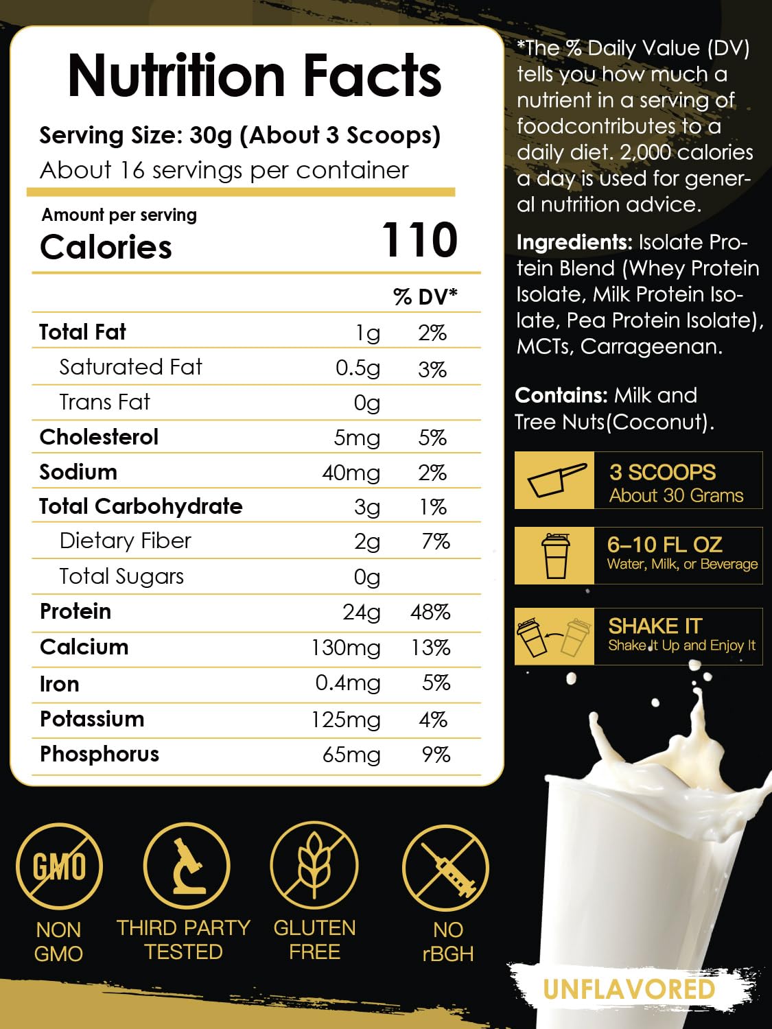 Nature Target Whey unflavored blend bottle highlights the protein mix for versatile use.