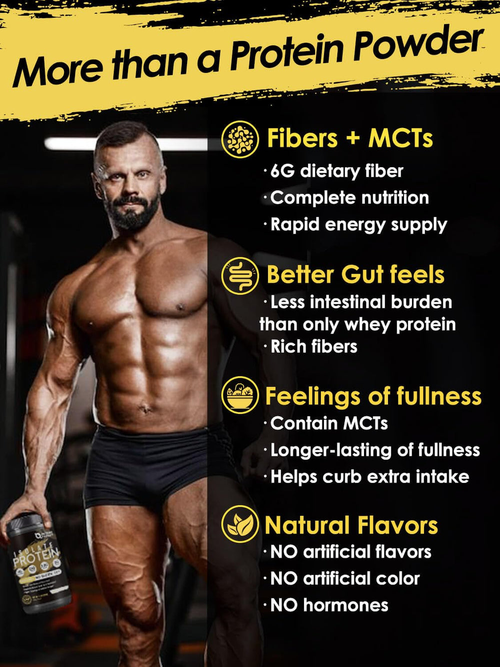 Nature Target Whey unflavored shake glass shows creamy, sugar-free beverage option.