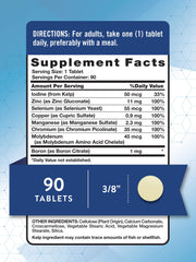 Nature's Truth Trace Minerals bottle-front image suggesting easy daily supplement routine.