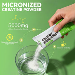 Nature Whisper creatine travel pack spill-free design in hand