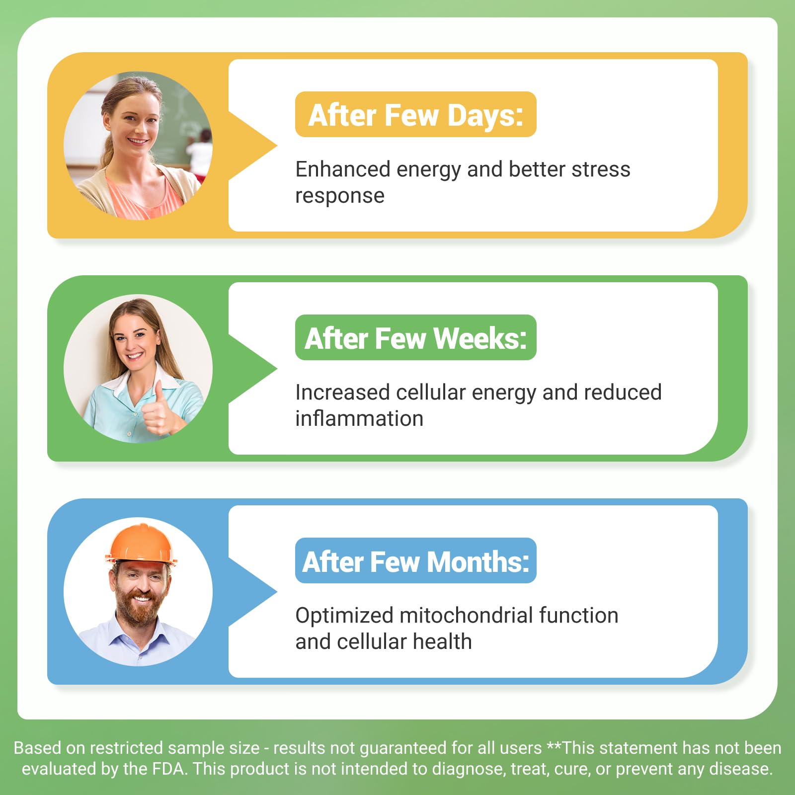 Nature Whisper NAD+ label close-up emphasizing the 6-in-1 formula and vegan capsules