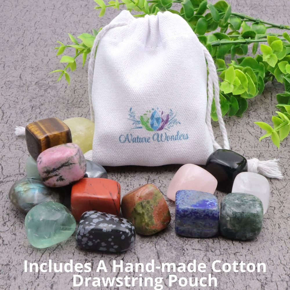 Nature Wonders 12-piece quartz bundle for potential energy focus and spiritual work.