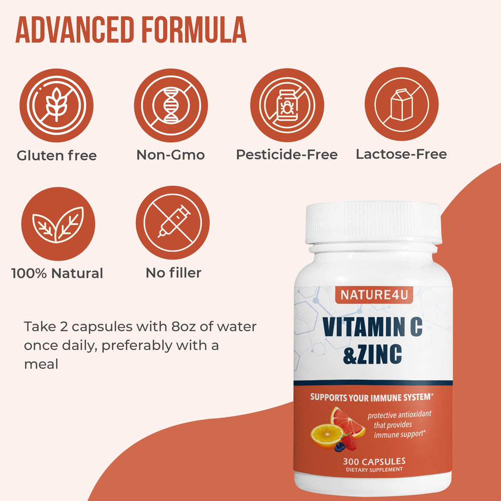 Nature4U packaging with lifestyle imagery suggests easy daily immune routine.
