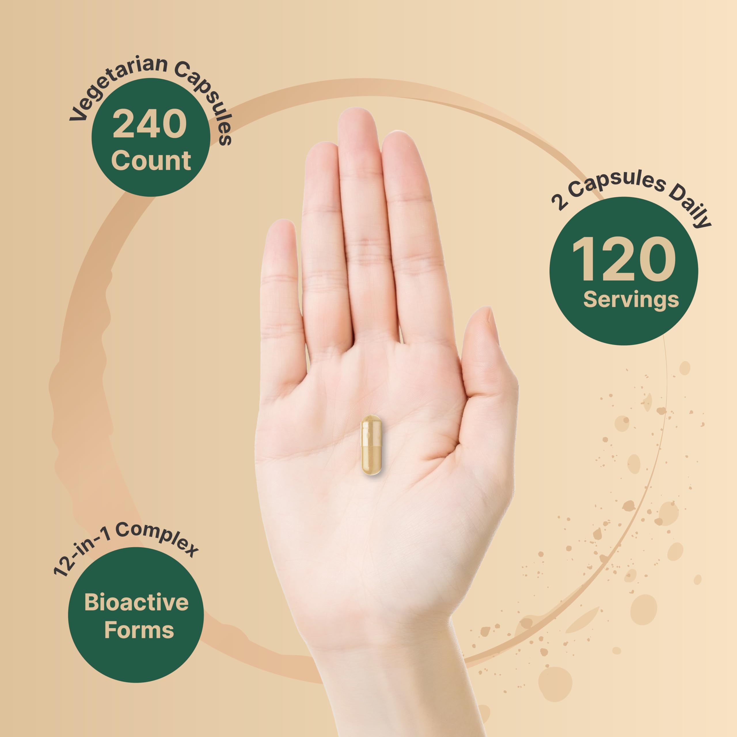 NatureBell 12-in-1 formula provides broad micronutrient coverage for daily health.