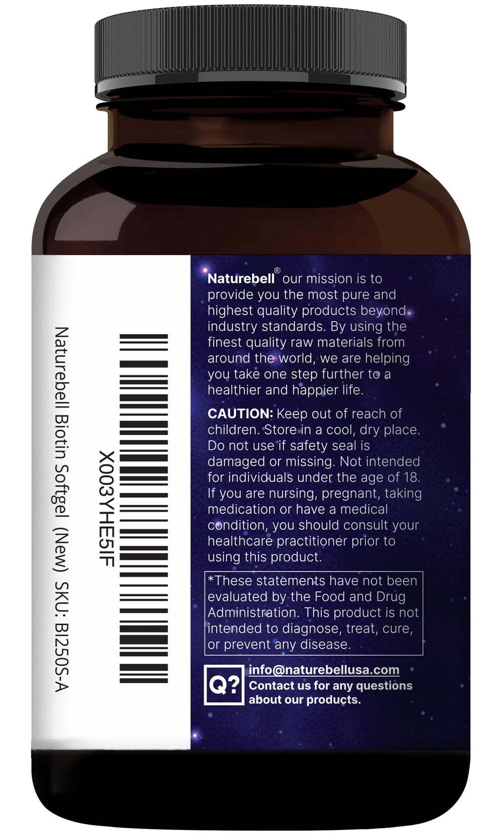 NatureBell 360-day supply concept with multiple bottles illustrating long-term use