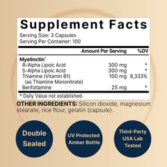 NatureBell Alpha Lipoic Acid Complex capsules for daily antioxidant support