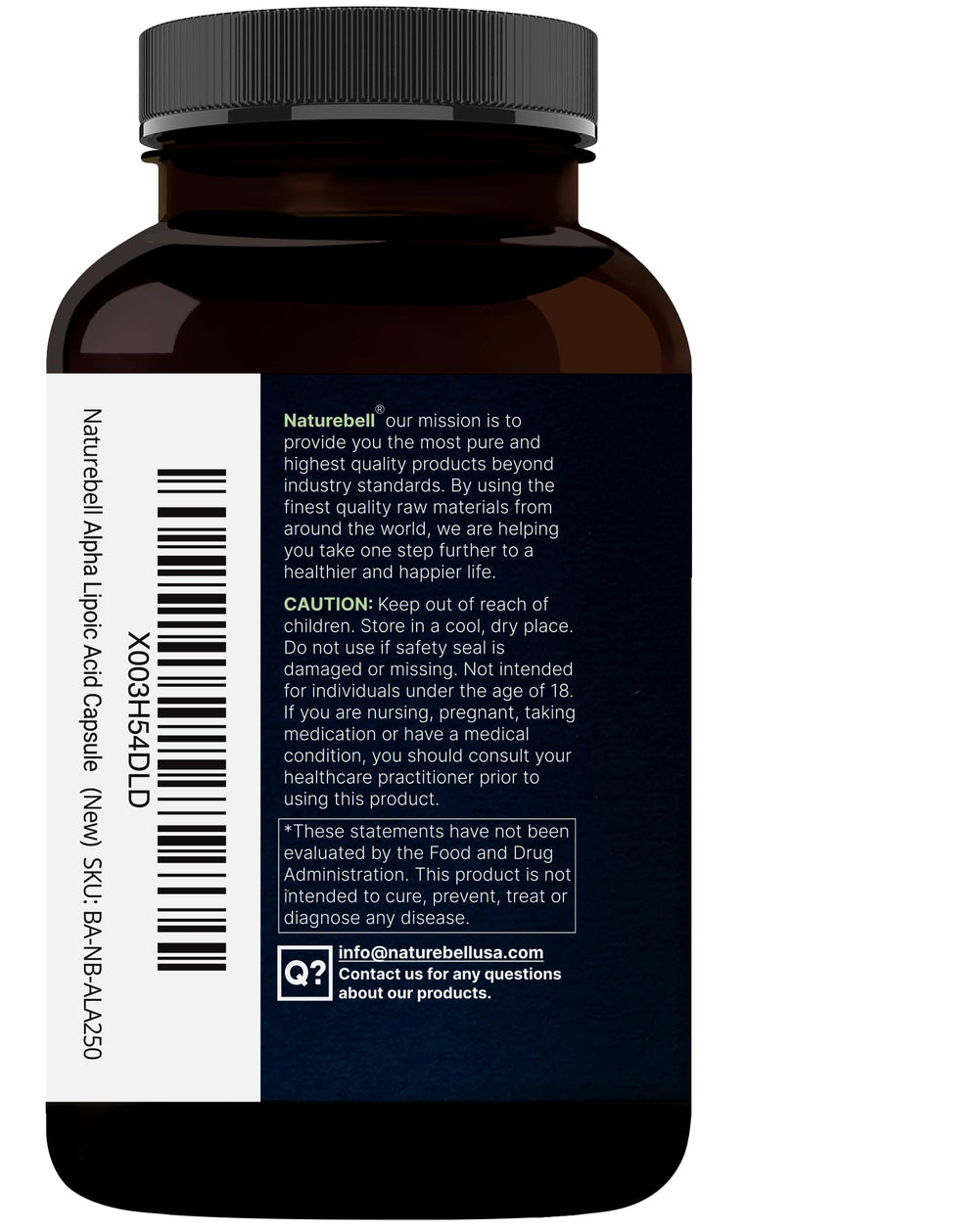 NatureBell Alpha Lipoic Acid Complex packaging ready for daily routine