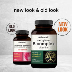 NatureBell B12 methylcobalamin and methylfolate pair supports daytime focus.