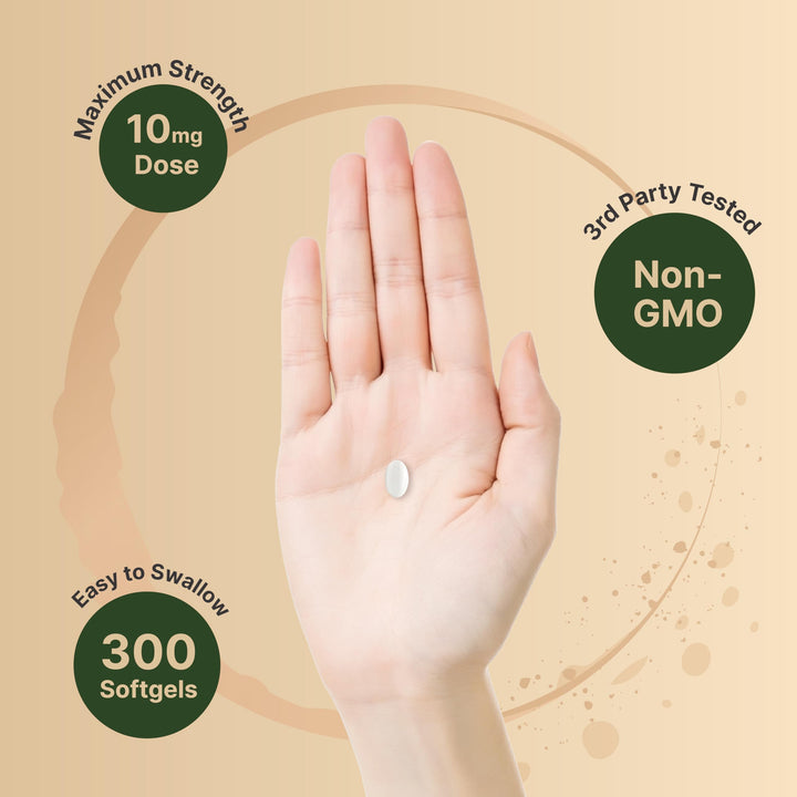 NatureBell boron 10mg bottle label highlights non-GMO quality.