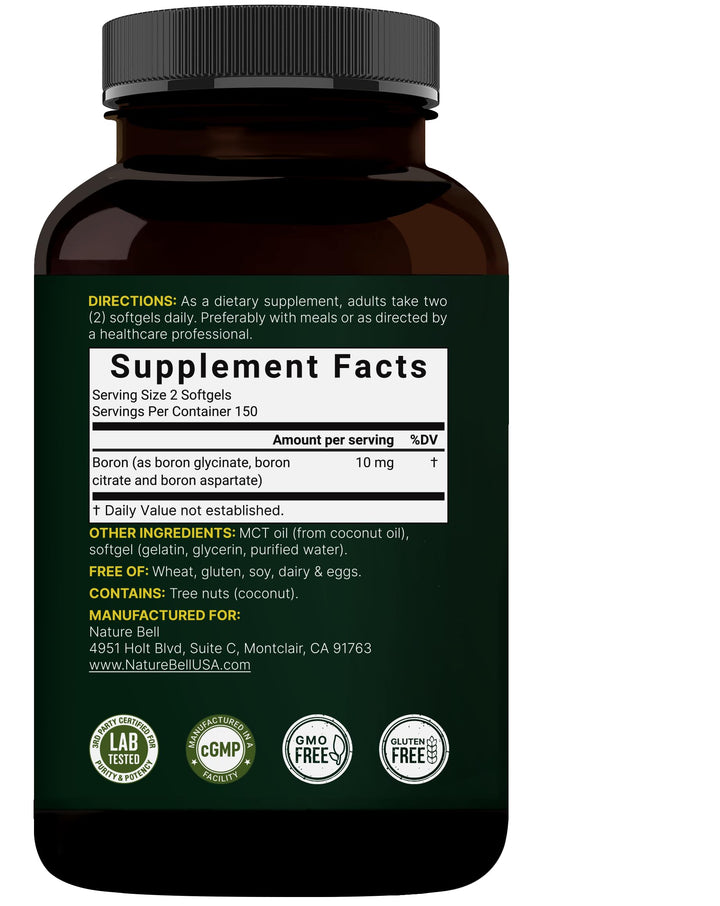 Bottle with coconut-derived MCT oil indicating enhanced absorption.