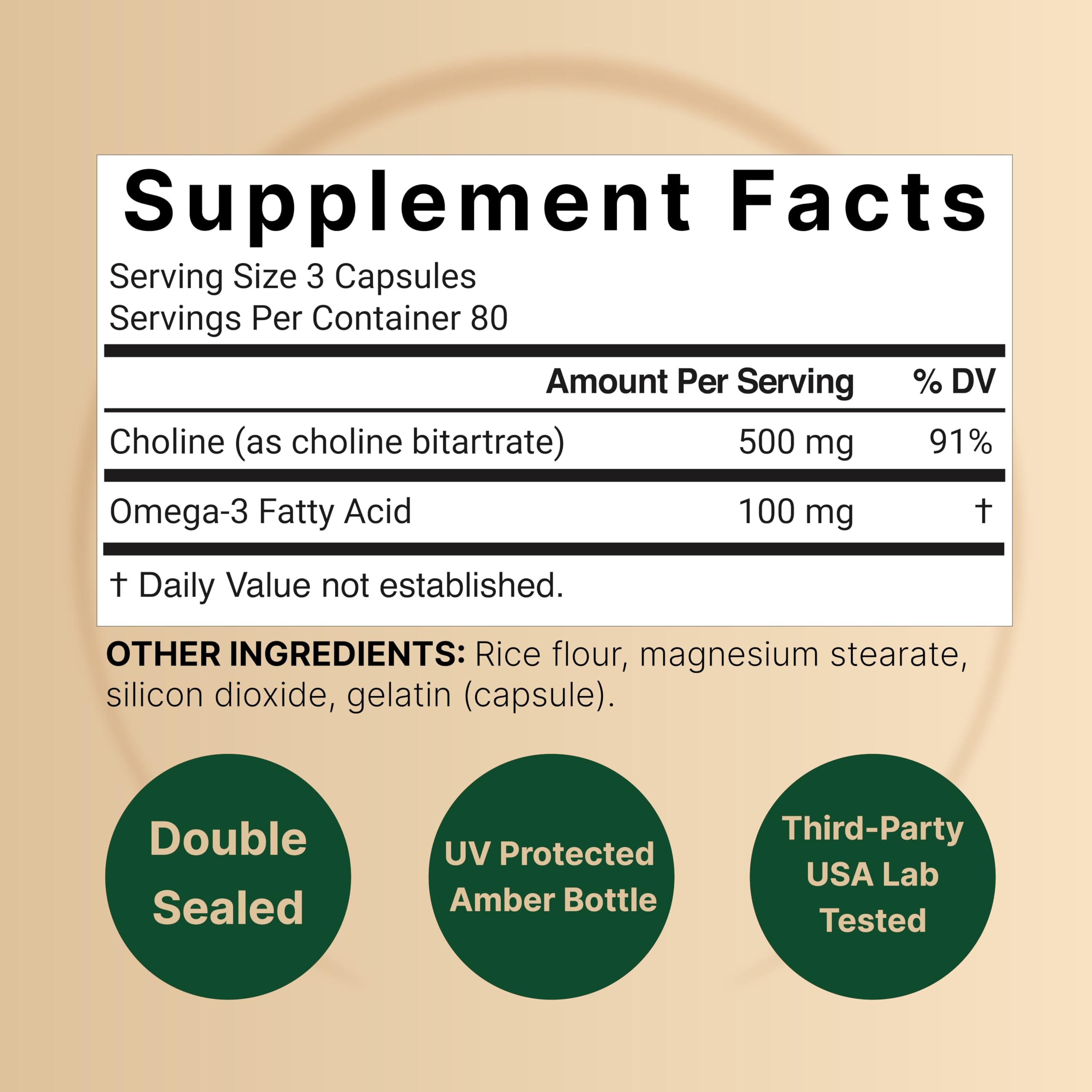 NatureBell bottle showing 240 capsules for an 80-day supply.