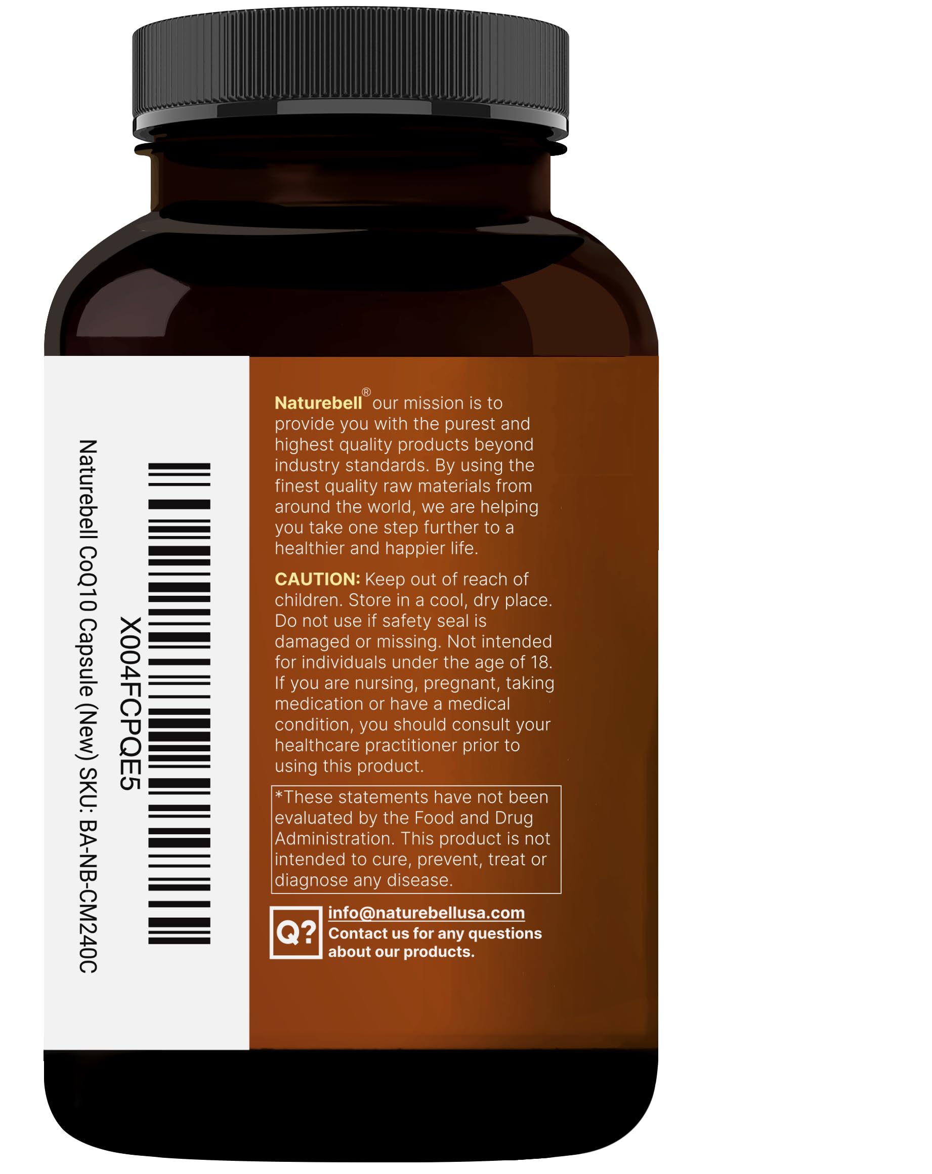 NatureBell CoQ10 Omega-3 lifestyle shot promoting everyday vitality and wellness