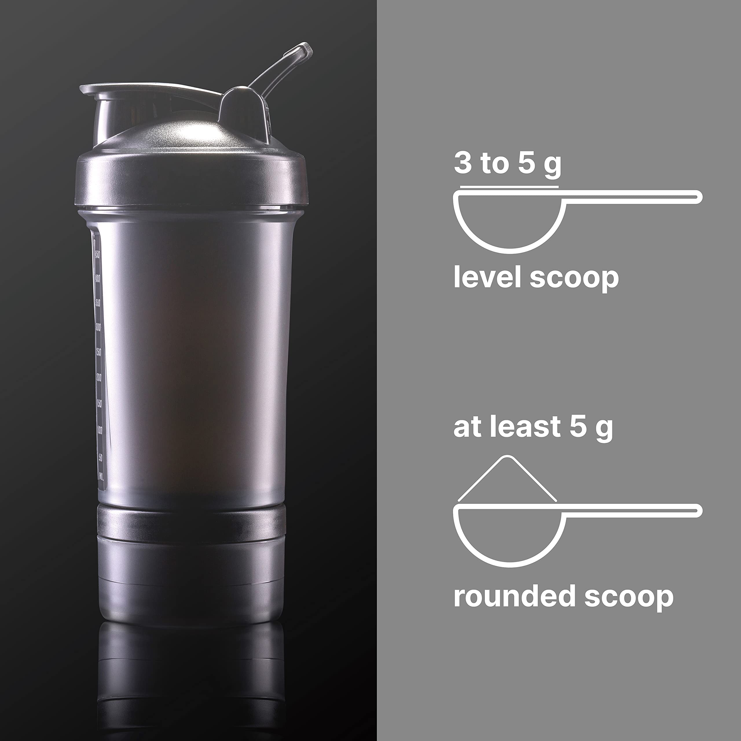 NatureBell creatine monohydrate label clearly shows 5,000 mg per serving