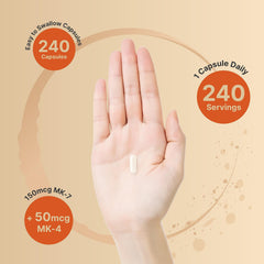 NatureBell daily-dose image shows convenient one-capsule regimen