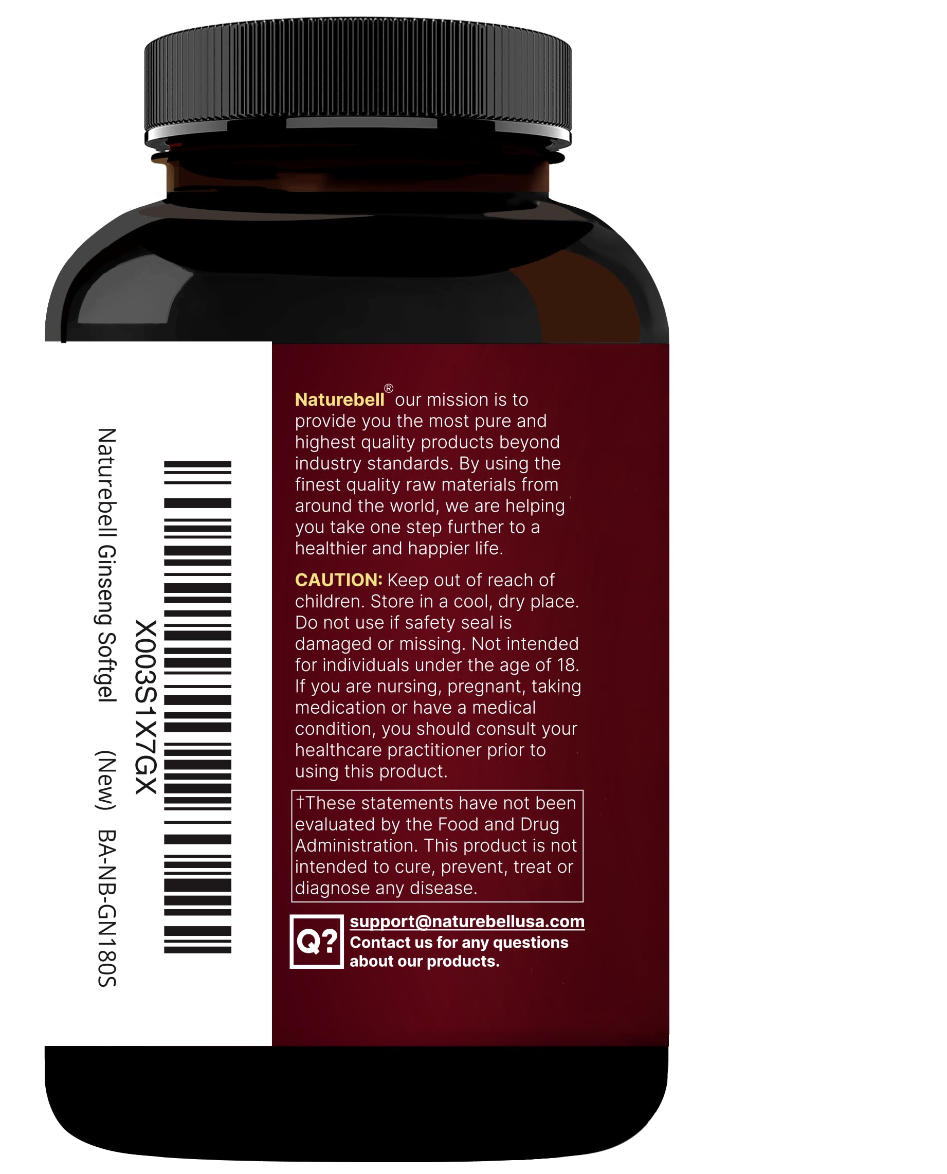 NatureBell ginseng roots showcase authentic heritage and natural sourcing.