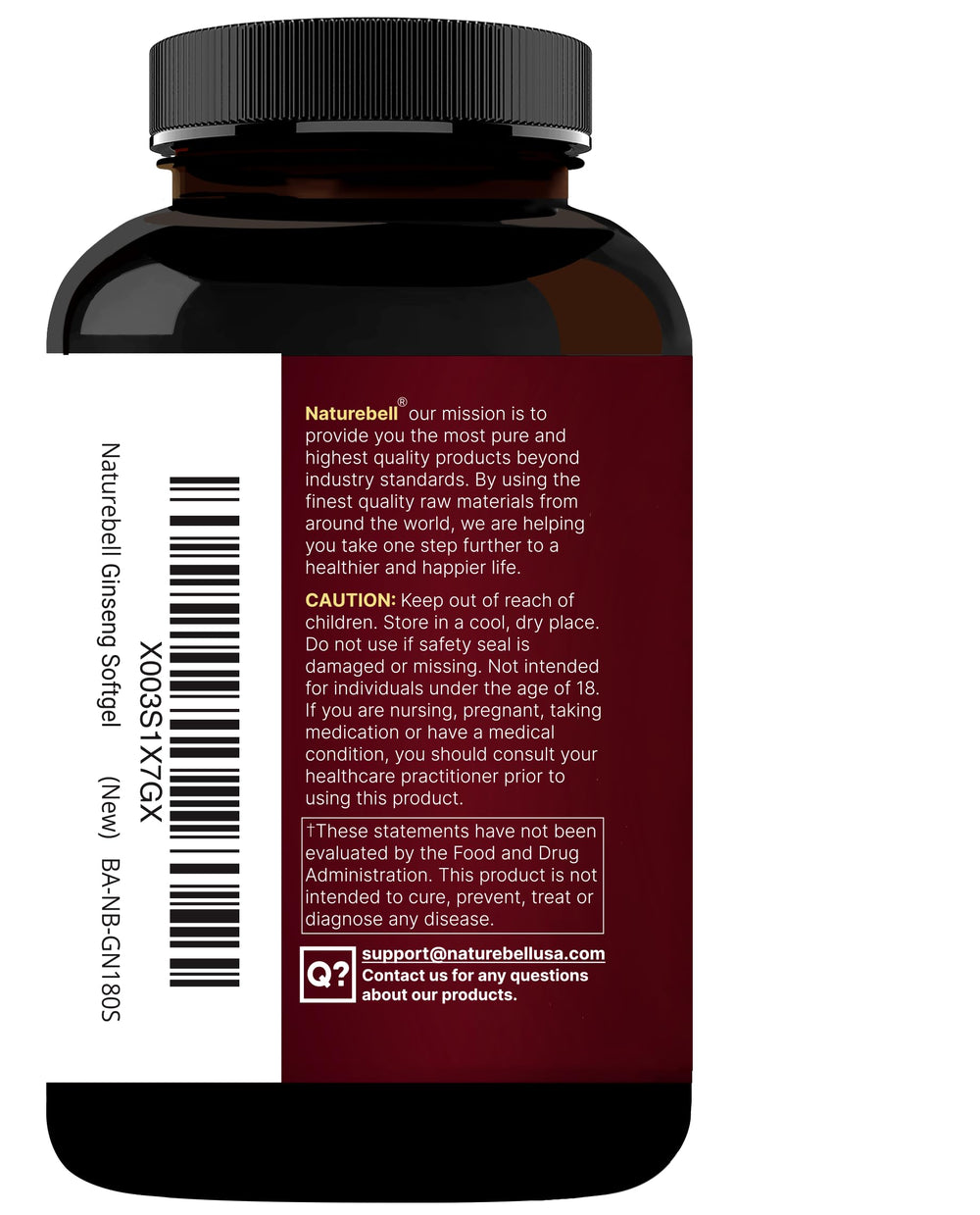 NatureBell ginseng roots showcase authentic heritage and natural sourcing.
