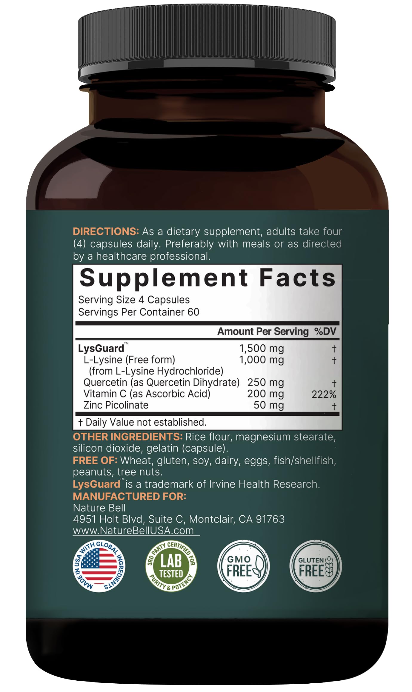 NatureBell packaging scene illustrating possible lip and skin health benefits