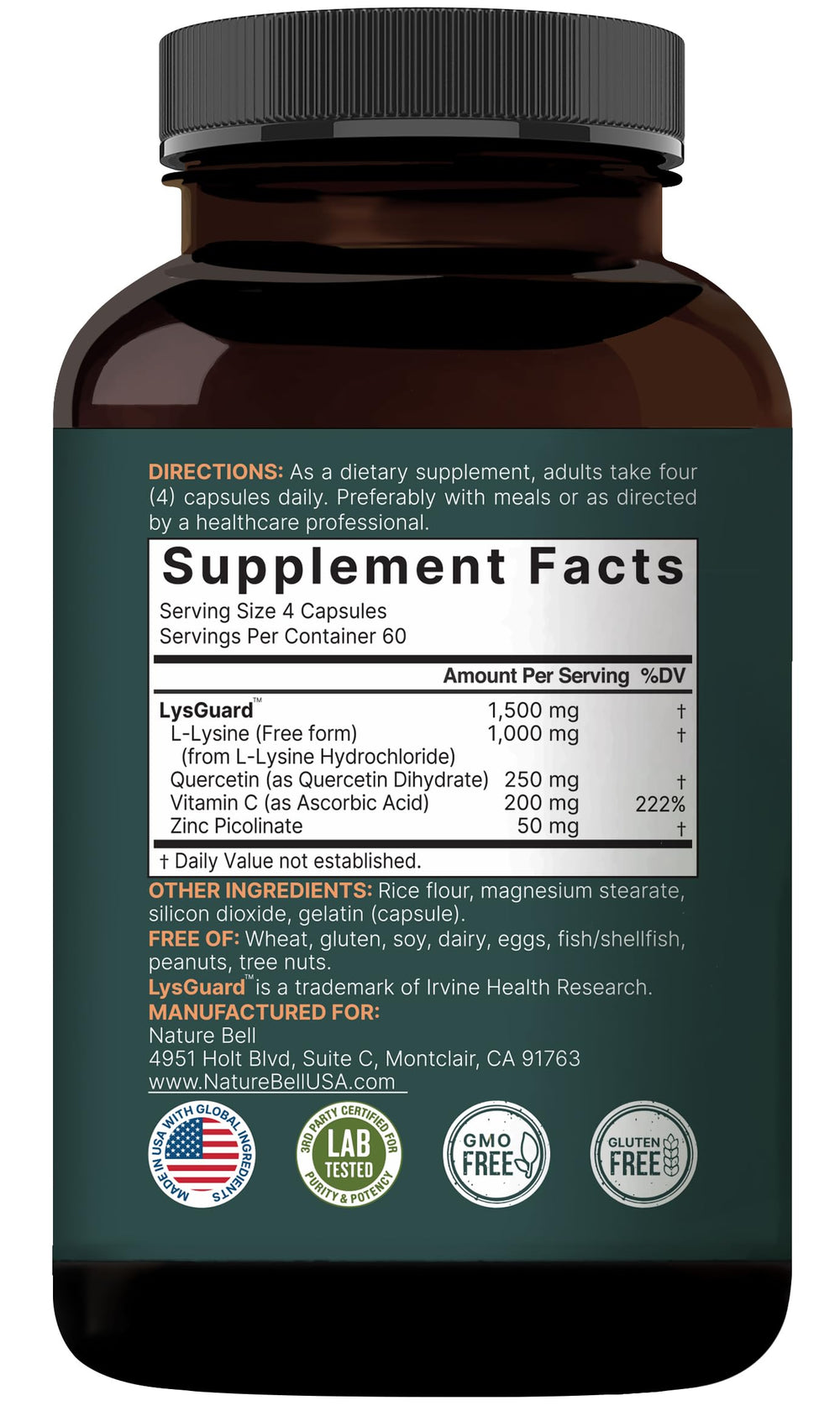 NatureBell packaging scene illustrating possible lip and skin health benefits