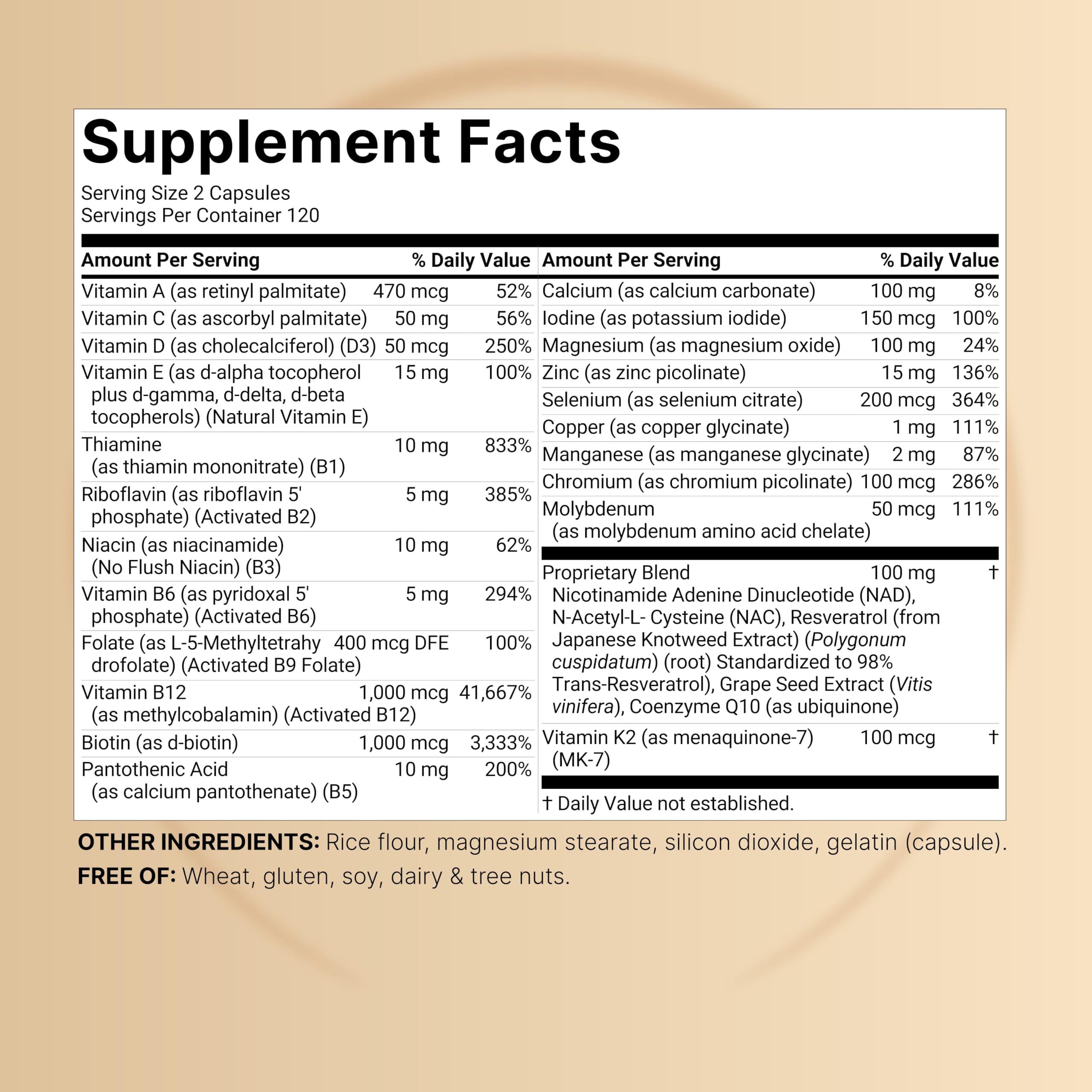 Close-up of NatureBell capsules highlighting convenient daily nutrient delivery
