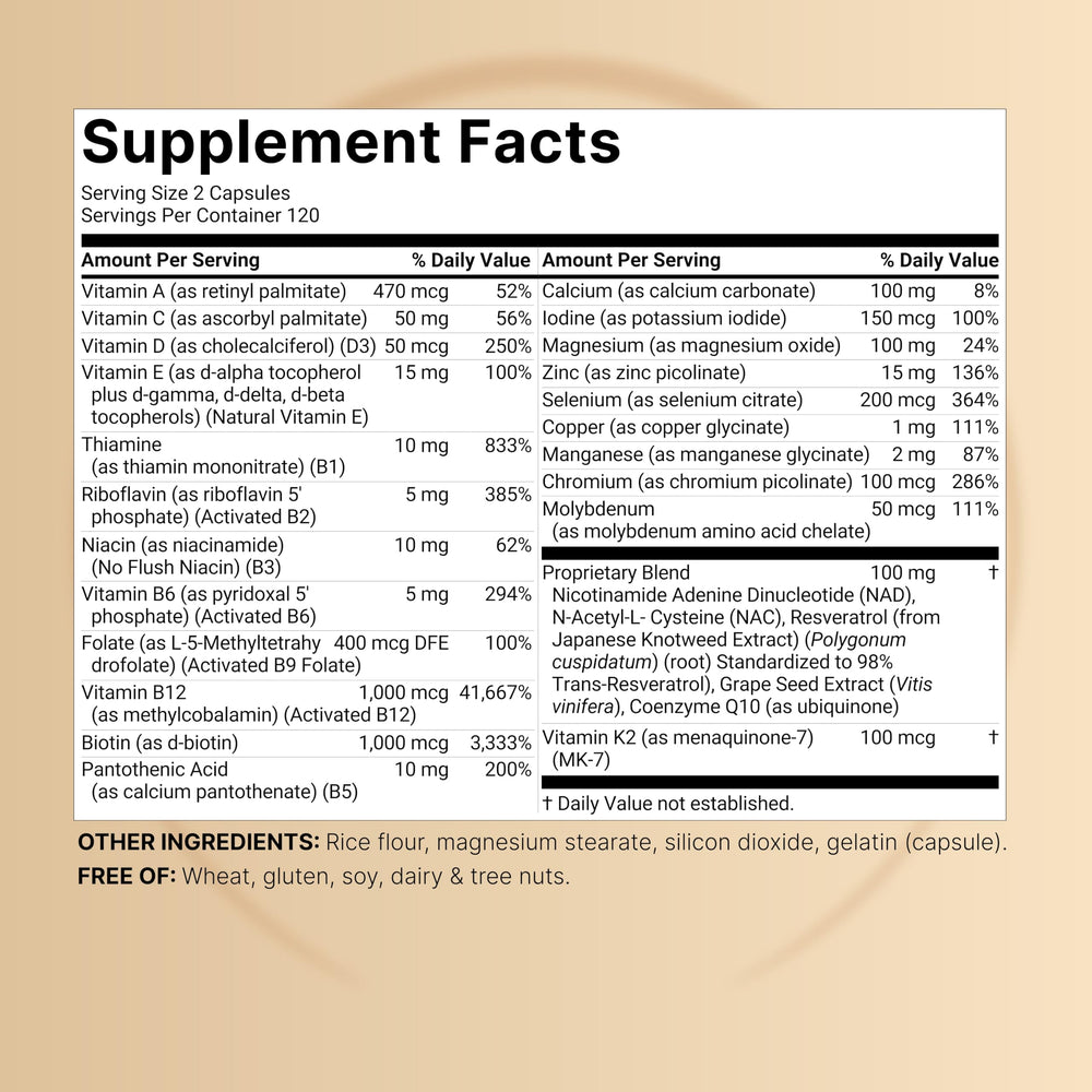 Close-up of NatureBell capsules highlighting convenient daily nutrient delivery