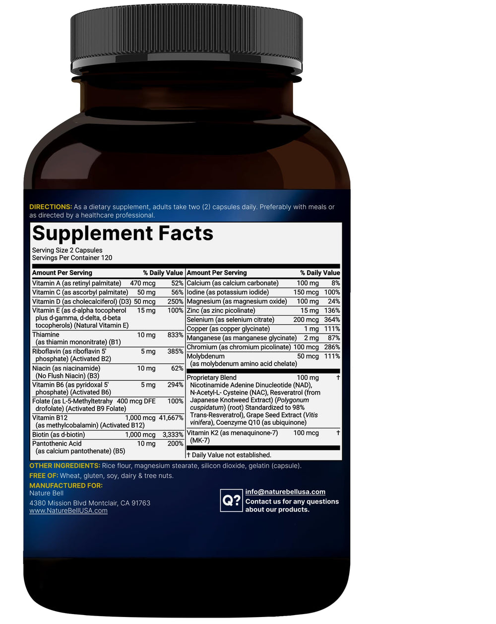 Capsules from NatureBell rest on a clean surface signaling simple daily routine