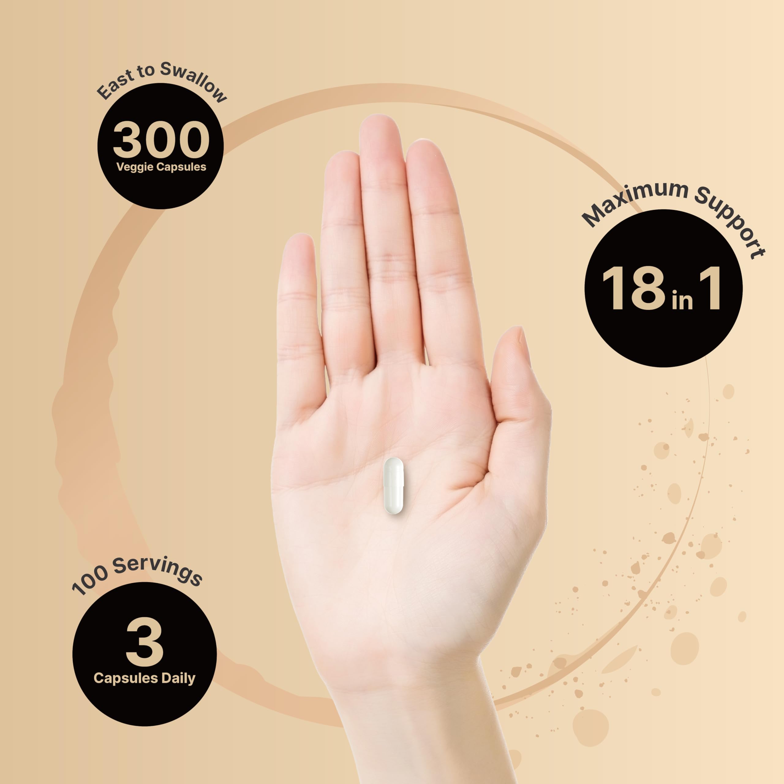 NatureBell Multi Collagen in-hand capsules showcase convenient daily beauty and joint support