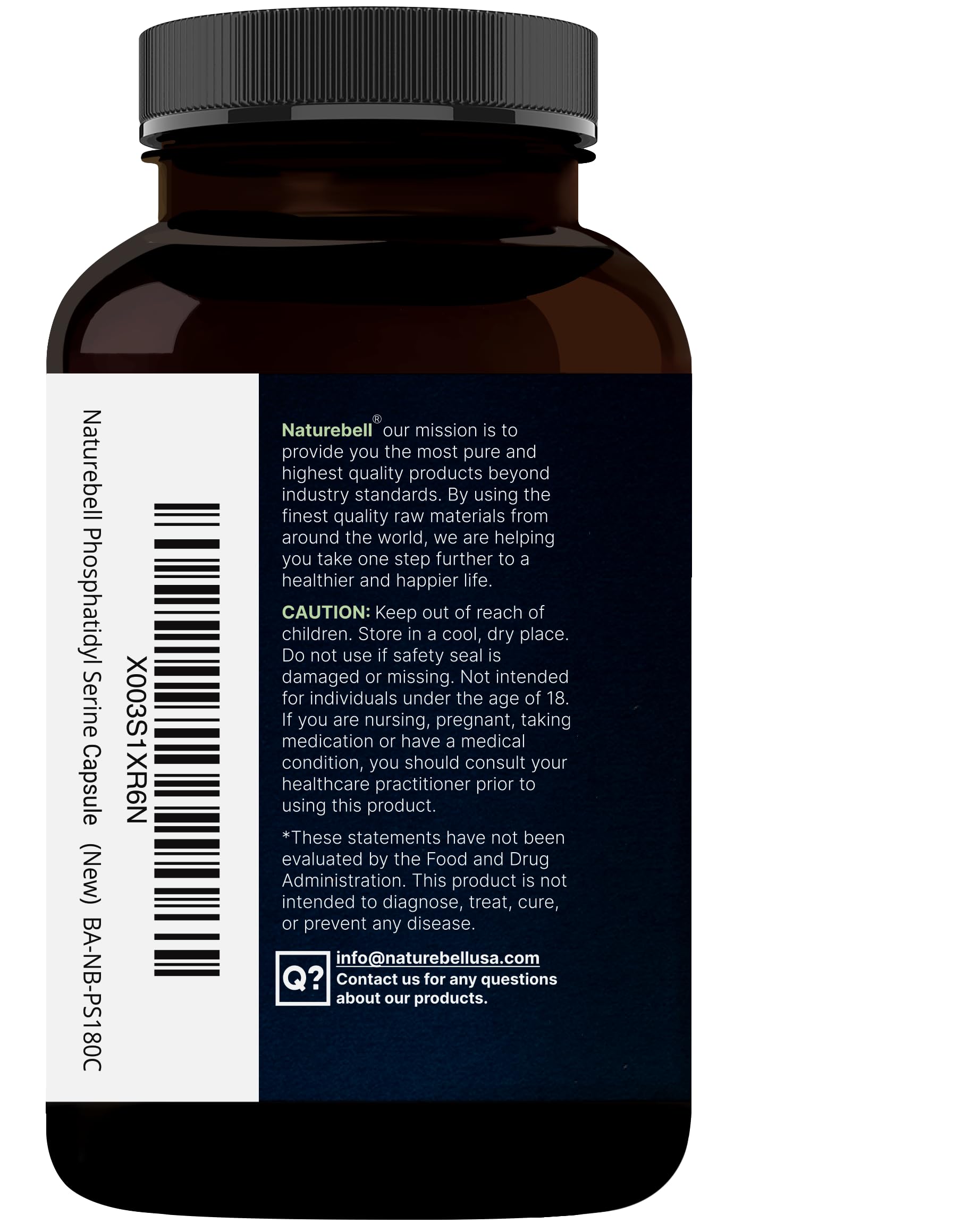 NatureBell packaging and bottle design conveys premium, easy-to-use daily supplement.