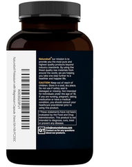 NatureBell Potassium Magnesium, cápsulas cercanas, enfoque en la absorción potencial.