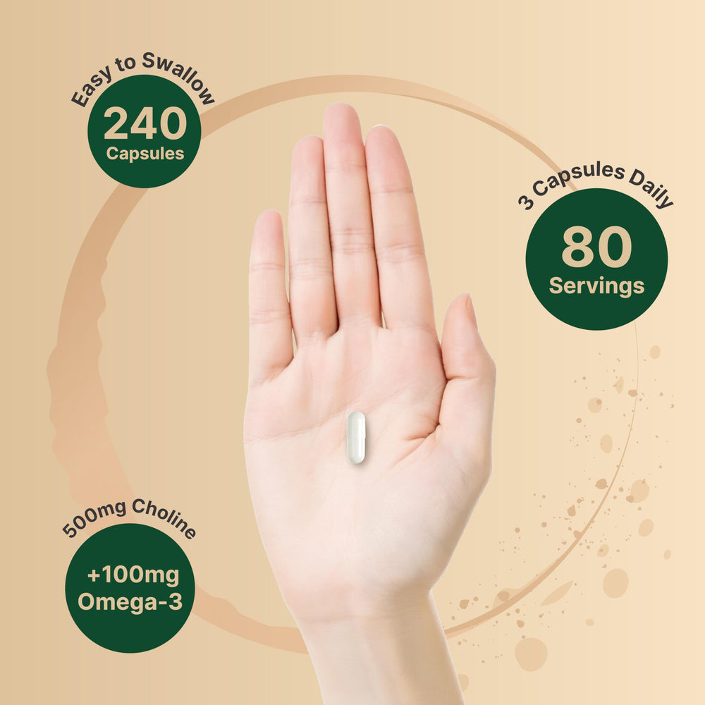 NatureBell prenatal support during pregnancy label highlights breastmilk choline potential.