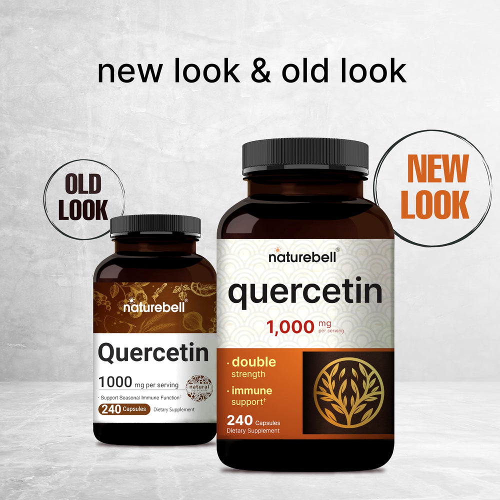 Third-party testing badge on NatureBell Quercetin1000 packaging for safety