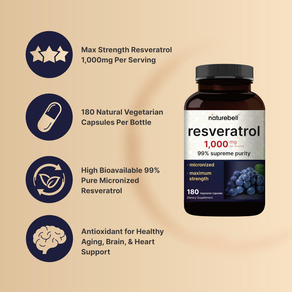 NatureBell bottle imagery with transparent cap and clear label for easy reading.