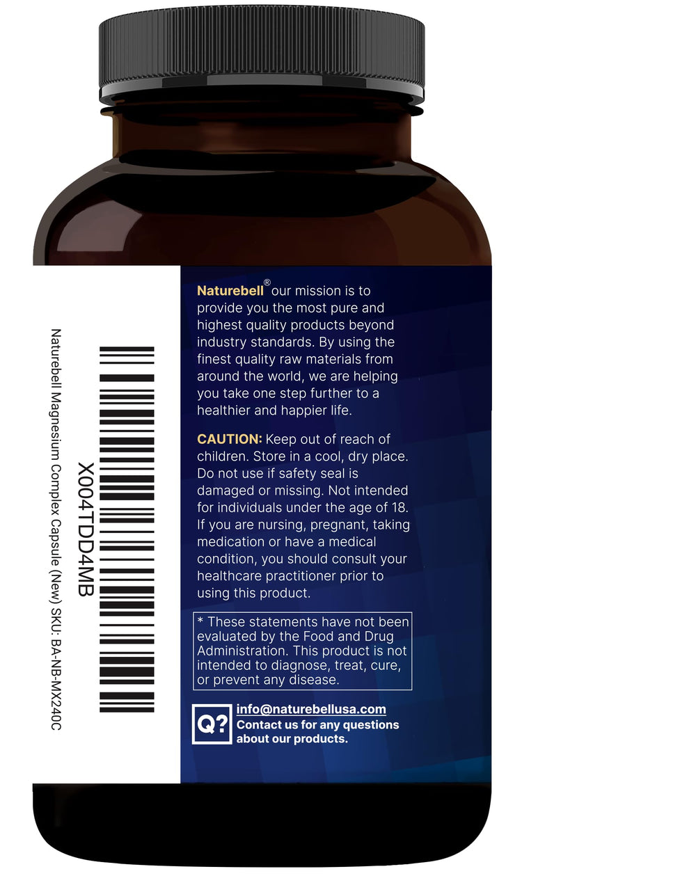NatureBell third party lab tested seal signals safety and potency