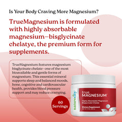 NatureCity TrueMagnesium powder dissolving in water for easy daily supplementation
