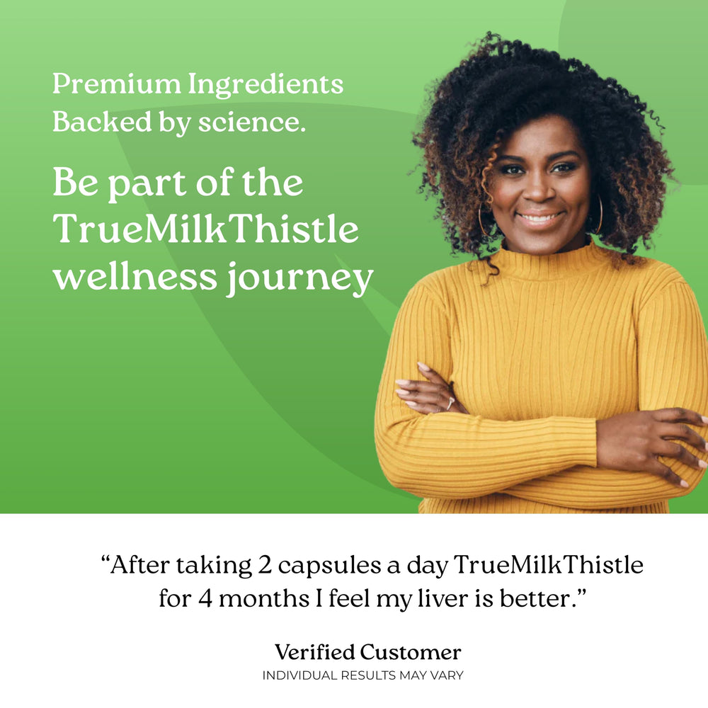 NatureCity TrueMilkThistle on kitchen counter for wellness routine.