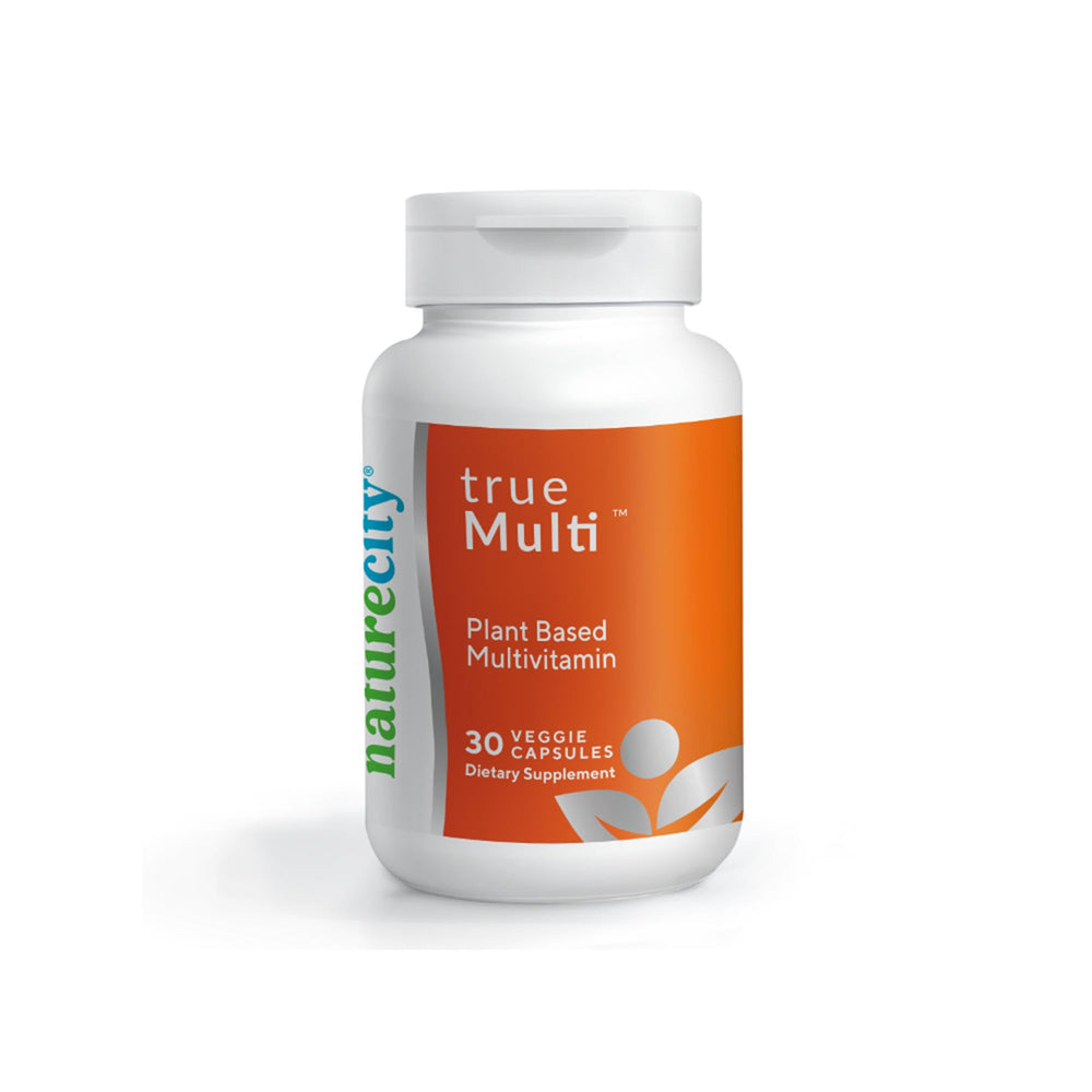 NatureCity TrueMulti bottle front for daily wellness support.