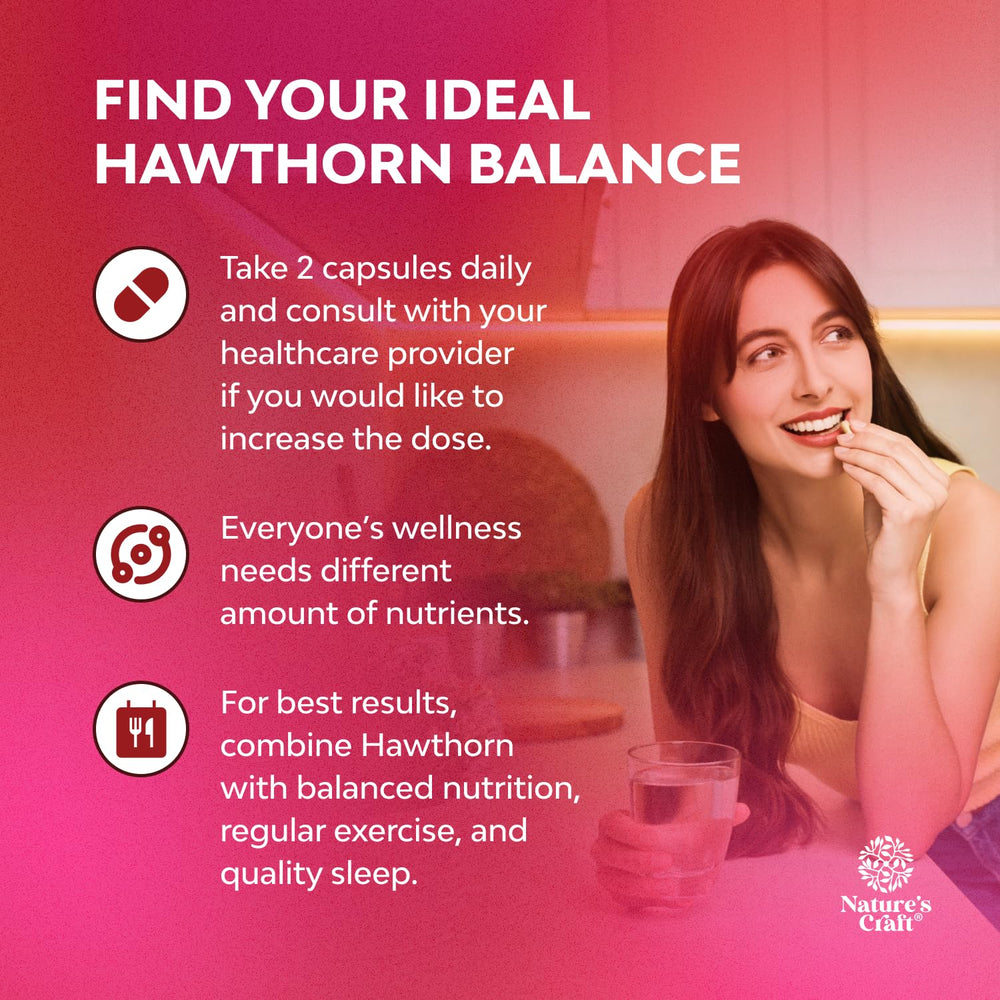 Nature's Craft hawthorn leaf and flower extract 4:1 illustration