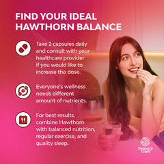Nature's Craft hawthorn leaf and flower extract 4:1 illustration