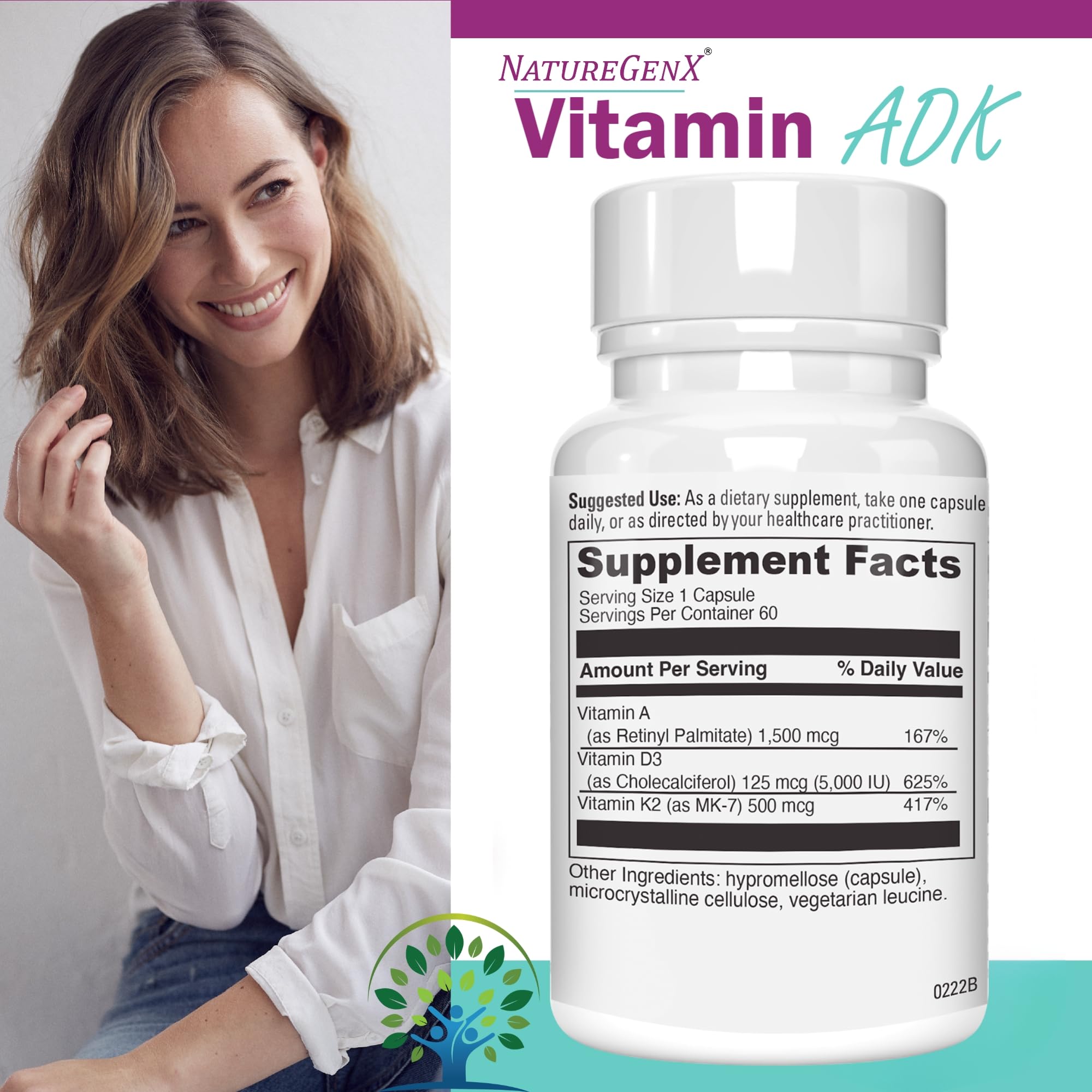 NatureGenX ADK supplement scene promoting routine and everyday wellness.