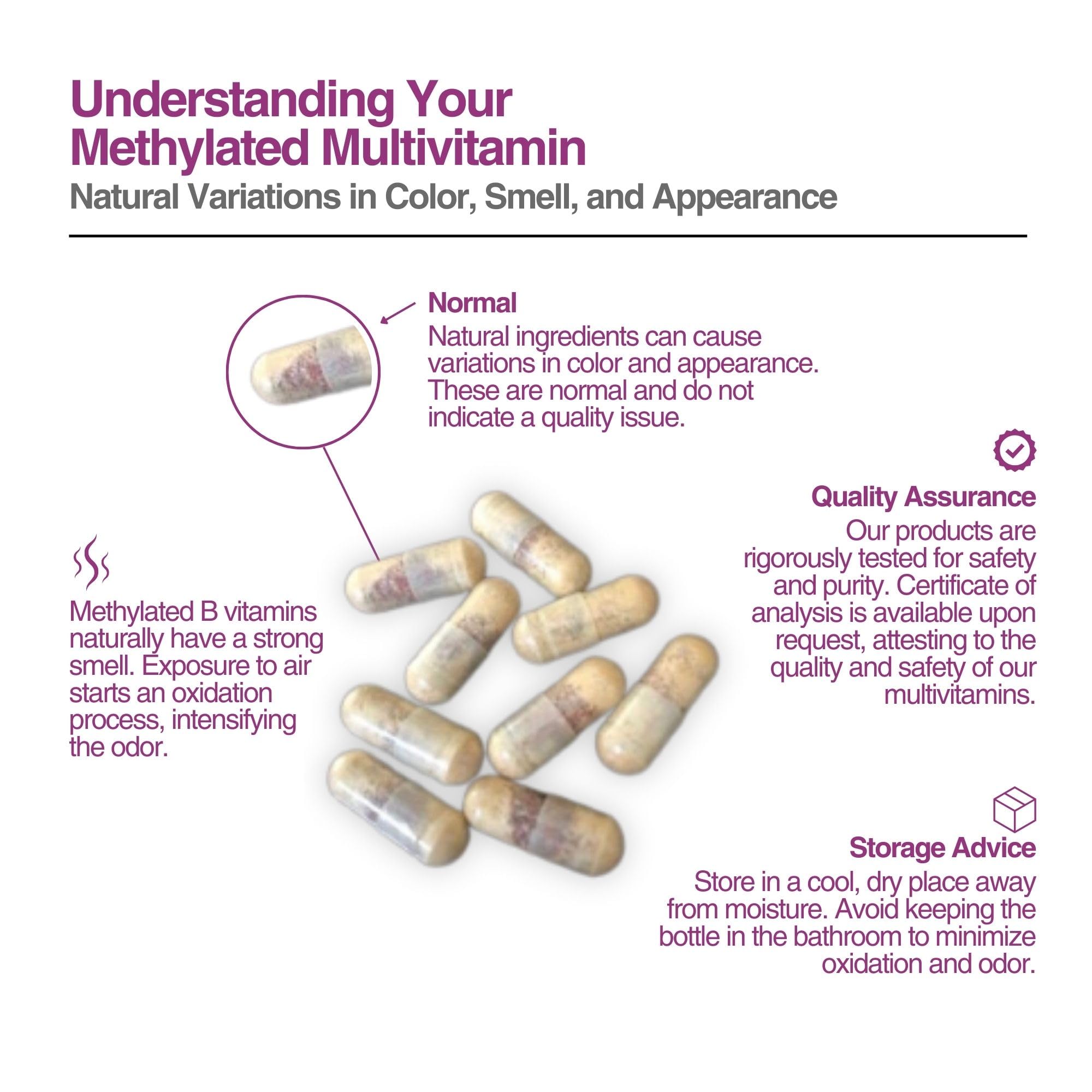 Ingredients panel highlighting methylfolate and 5-MTHF in NatureGenX