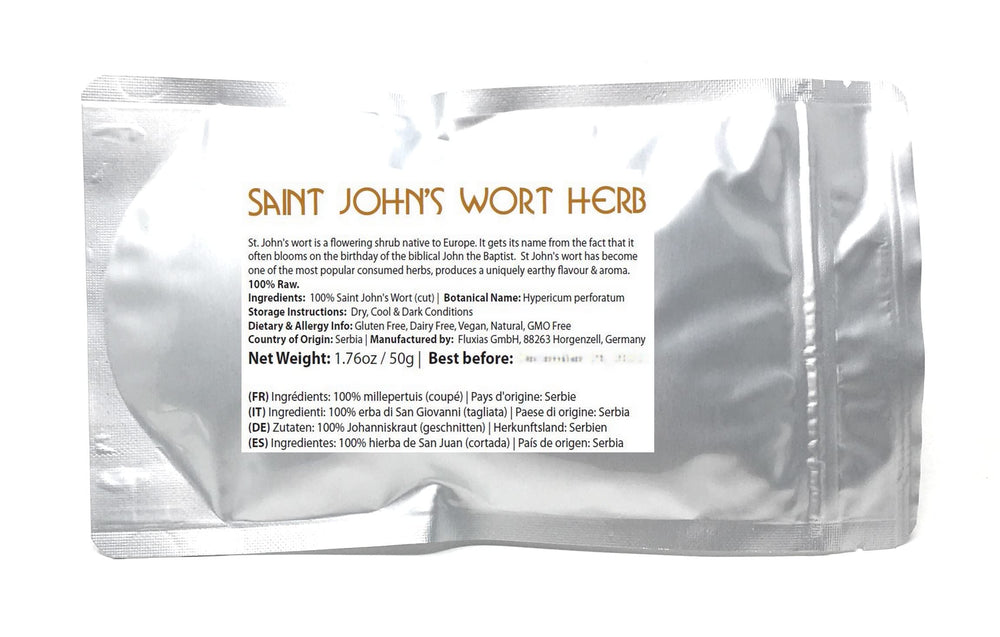 Naturegrail St. John's Wort flowers and leaves perfect for crafting herbal teas.