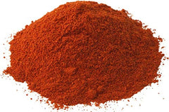 Naturejam annatto powder sprinkled on salad for color and aroma