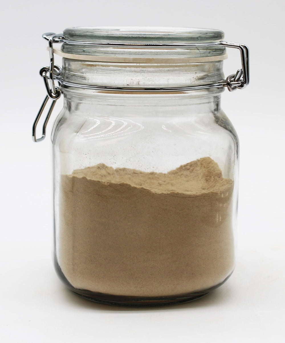 Naturejam Lions Mane powder added to coffee for a subtle umami boost.