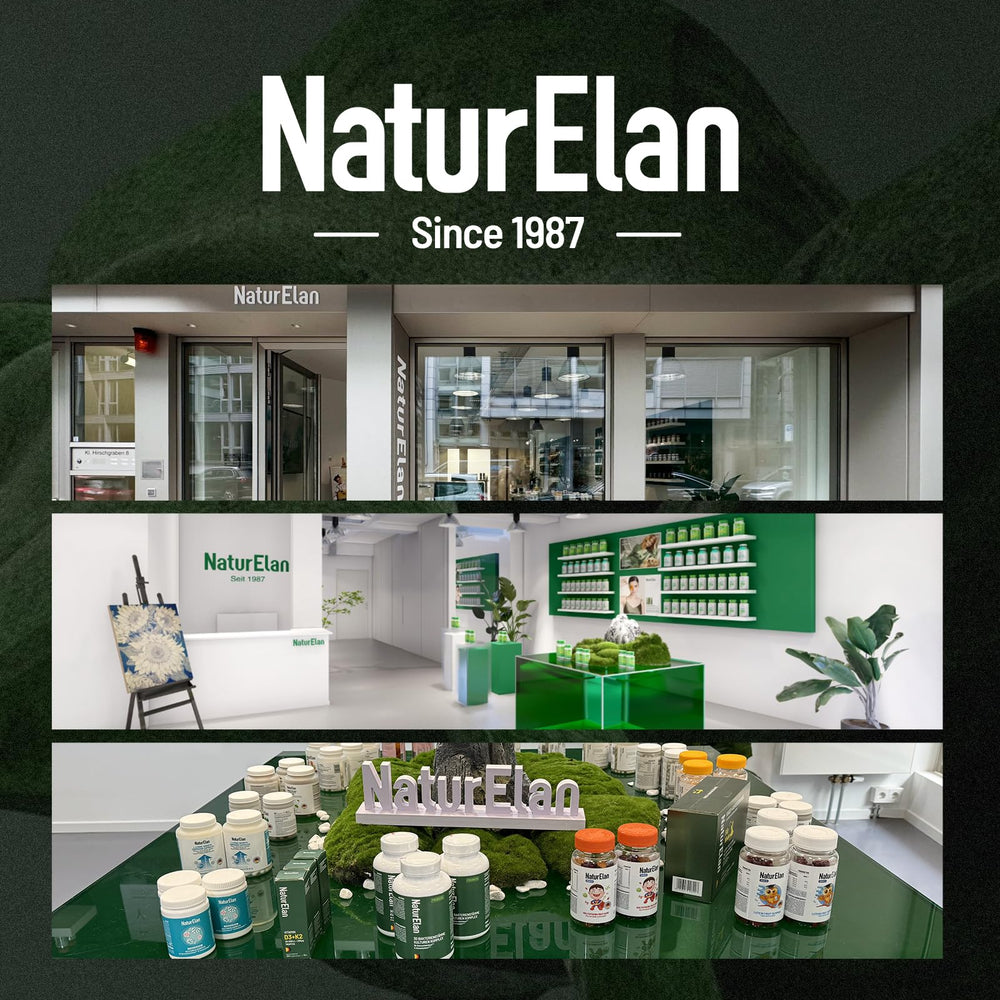NaturElan Gummies portable bottle; convenient pre or post-workout snack.