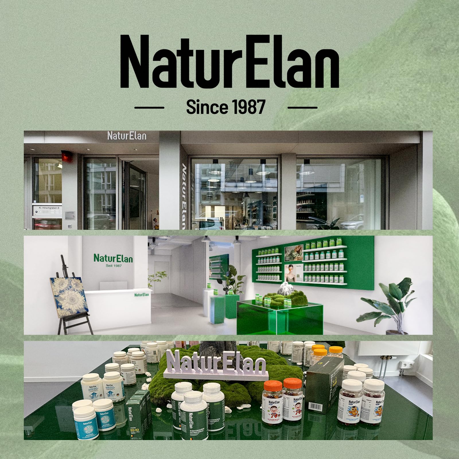 NaturElan satisfaction guarantee icon signaling customer support