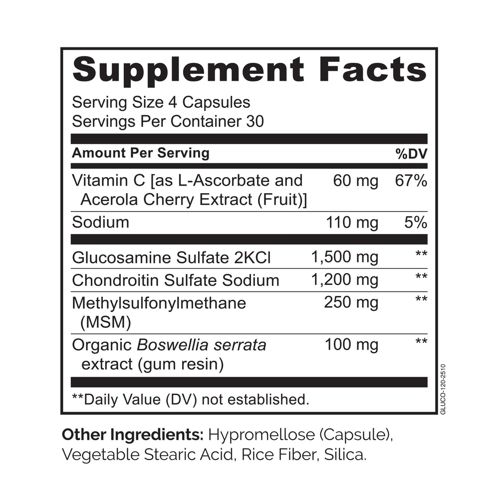 Naturelo 120-capsule bottle label detail highlighting clean ingredients.