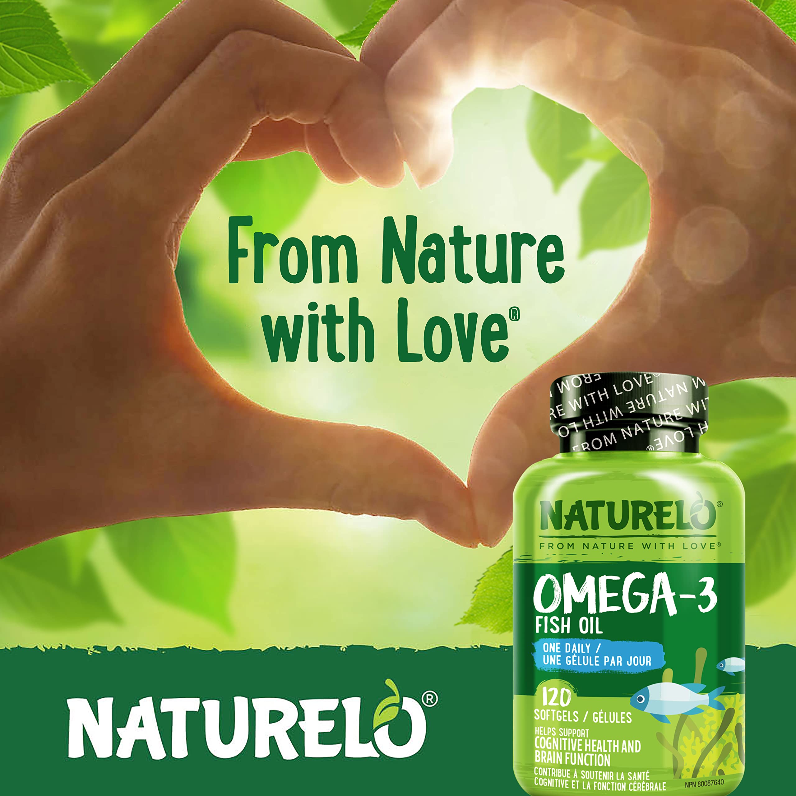 Naturelo Burpless Omega-3 is US-sourced from sustainable Alaskan Pollock and molecularly distilled.